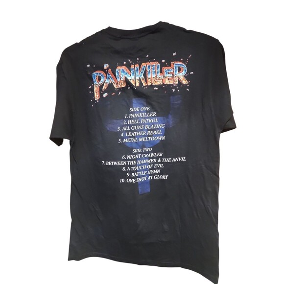 Judas Priest Screaming for Vengeance T-Shirt Black Men’s L Montage by Optima He - Picture 5 of 5